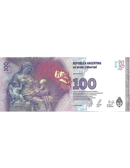 Banknot Argentyna 500 Austral 1990 - UNC