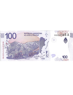 Banknot Argentyna 500 Austral 1990 - UNC 2