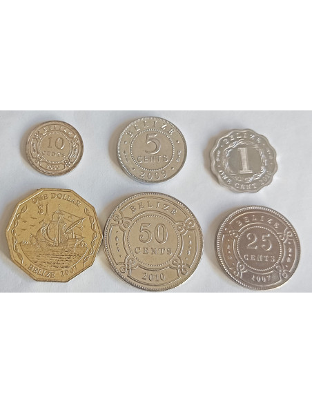 Moneta Belize 5 Centów 2009