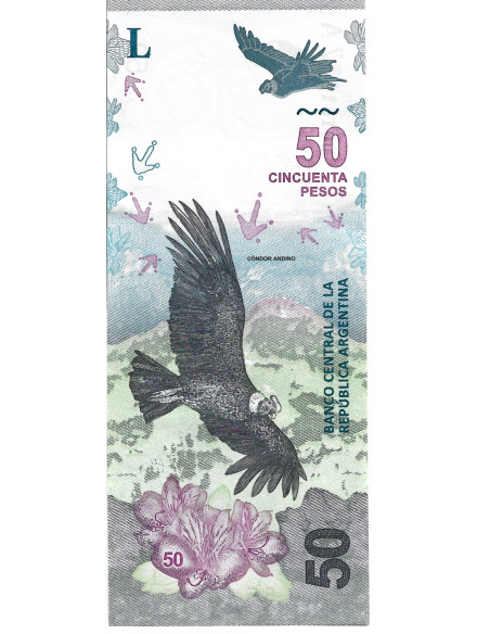 Banknot Argentyna 500 Austral 1990 - UNC
