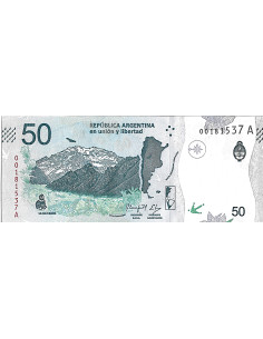 Banknot Argentyna 500 Austral 1990 - UNC 2