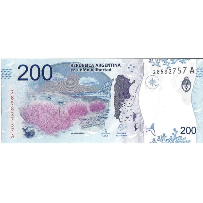 Banknot Argentyna 500 Austral 1990 - UNC