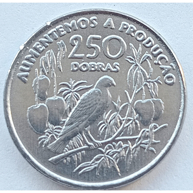 Moneta Wyspy Świętego Tomasza i Książęca 50 Escudo 1970  500 rocznica odkrycia