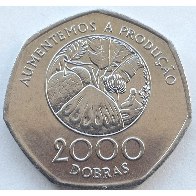 Moneta Wyspy Świętego Tomasza i Książęca 50 Escudo 1970  500 rocznica odkrycia