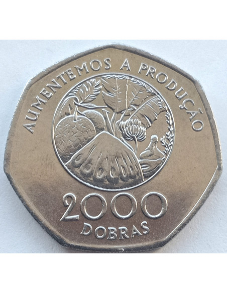 Moneta Wyspy Świętego Tomasza i Książęca 50 Escudo 1970  500 rocznica odkrycia