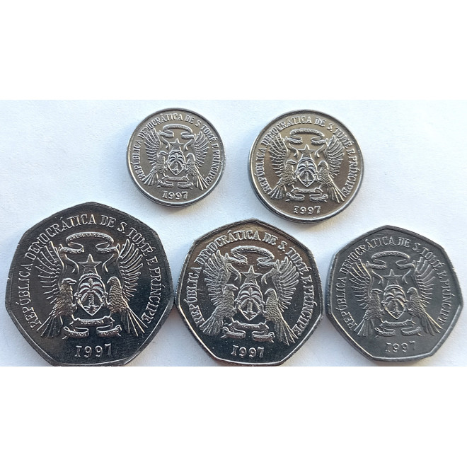 Moneta Wyspy Świętego Tomasza i Książęca 50 Escudo 1970  500 rocznica odkrycia