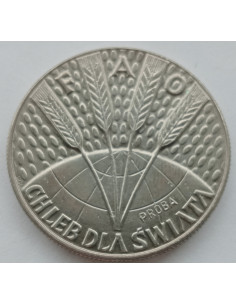 Moneta 10 Złotych 1971 Organizacja do spraw Wyżywienia i Rolnictwa przy ONZ - FAO