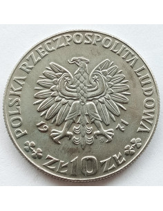 Moneta 10 Złotych 1971 Organizacja do spraw Wyżywienia i Rolnictwa przy ONZ - FAO 2
