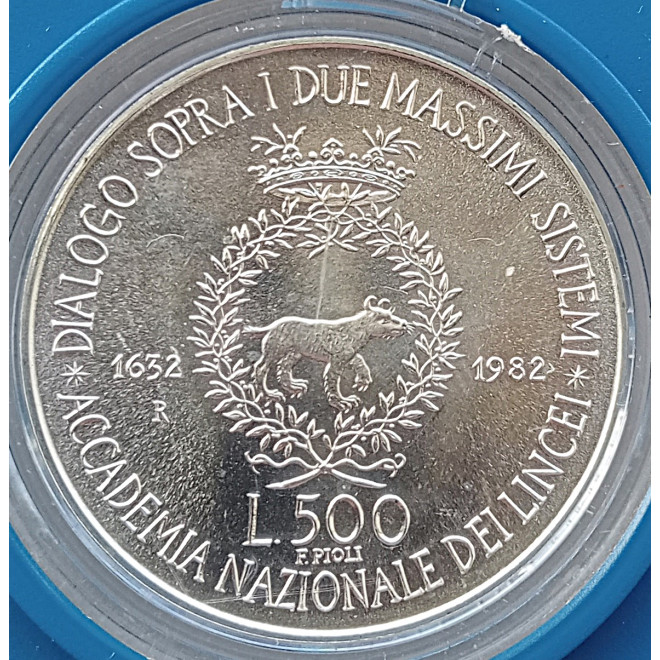 Moneta Włochy 500 Lirów 1998 20 lat IFAD