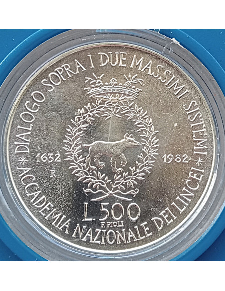 Moneta Włochy 500 Lirów 1998 20 lat IFAD