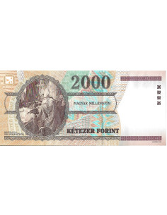 Przód banknotu 2000 Forint 2000 UNC 2
