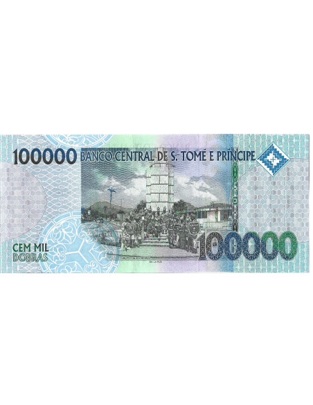 Banknot Wyspy Świętego Tomasza i Książęca 5 Dobras 2020 - UNC