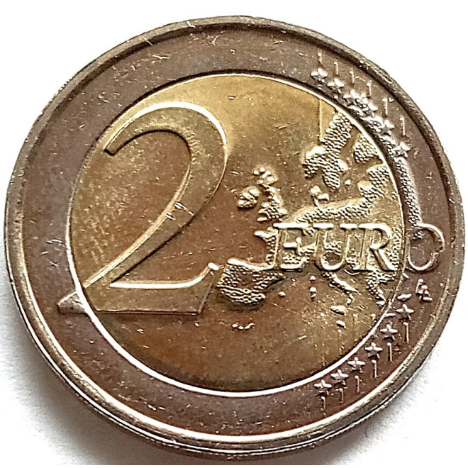 Moneta Luksemburg 2 euro 2017 200 rocznica urodzin Wilhelma III Holenderskiego