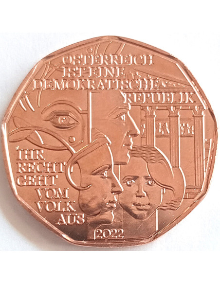 Moneta Austria 5 Euro 2005