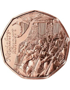 Moneta Austria 5 Euro 2005