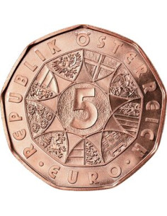 Moneta Austria 5 Euro 2005 2