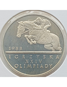 Moneta 500 Złotych 1987 XXIV Letnie Igrzyska Olimpijskie, Seul 1988