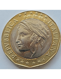 Moneta Włochy 500 Lirów 1998 20 lat IFAD