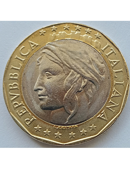 Moneta Włochy 500 Lirów 1998 20 lat IFAD