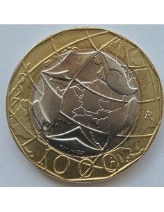 Moneta Włochy 500 Lirów 1998 20 lat IFAD 2