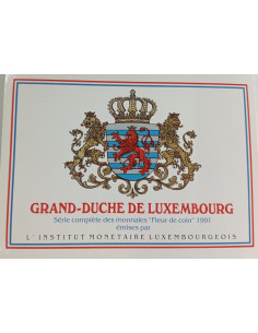 Moneta Luksemburg 2002 zestaw monet 1 cent do 2 euro