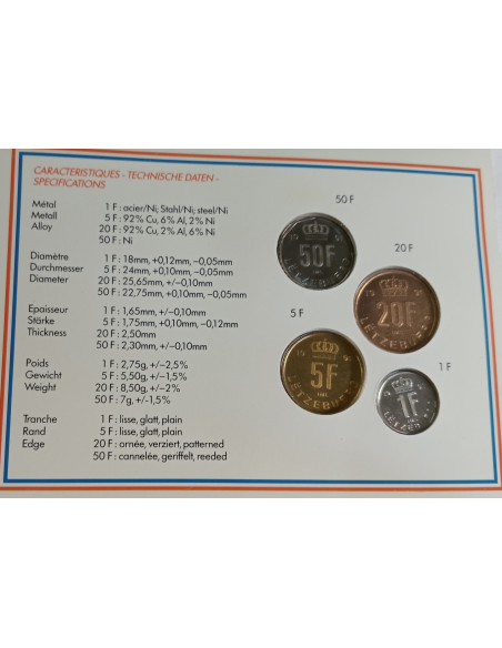 Moneta Luksemburg 2002 zestaw monet 1 cent do 2 euro