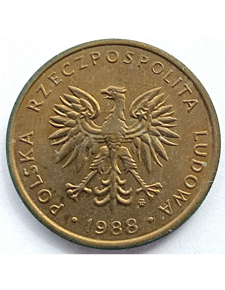 Moneta 5 Złotych 1988