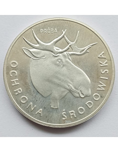 Moneta 100 Złotych 1978 Ochrona środowiska - Bóbr