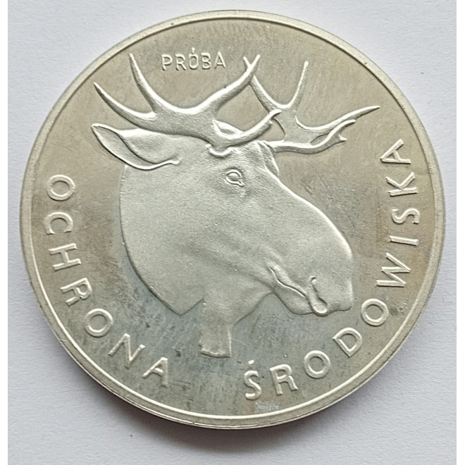 Moneta 100 Złotych 1978 Ochrona środowiska - Bóbr