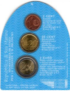 Moneta San Marino Różne euro zestaw menniczy 2011 2