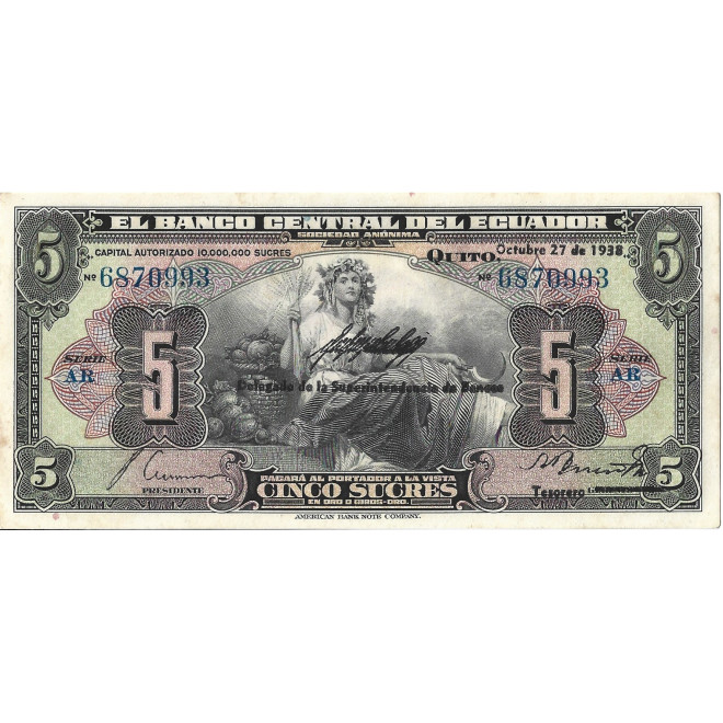 Banknot Argentyna 500 Austral 1990 - UNC