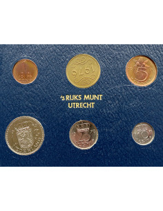 Moneta 1980 Różne Guldeny Zestaw FDC