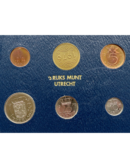 Moneta 1980 Różne Guldeny Zestaw FDC