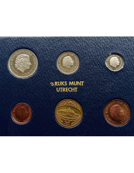 Moneta 1980 Różne Guldeny Zestaw FDC