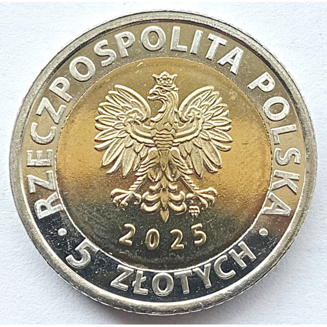 Moneta 5 zł 2024 Opactwo Benedyktynów w Tyńcu