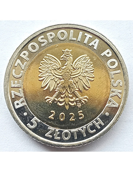 Moneta 5 zł 2024 Opactwo Benedyktynów w Tyńcu