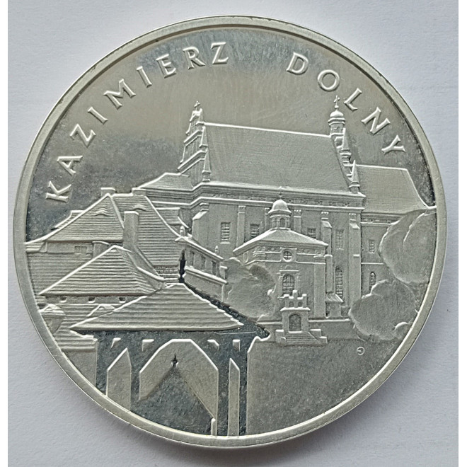 Moneta 20 Złotych 2008 Zabytki kultury w Polsce - Kazimierz Dolny