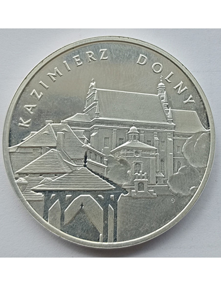 Moneta 20 Złotych 2008 Zabytki kultury w Polsce - Kazimierz Dolny