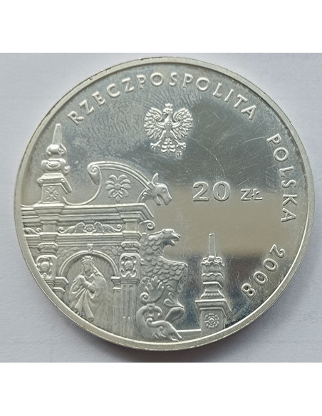 Moneta 20 Złotych 2008 Zabytki kultury w Polsce - Kazimierz Dolny