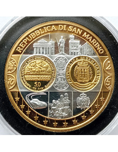 Moneta Malta 2 euro 2022 35 lat programu Erasmus