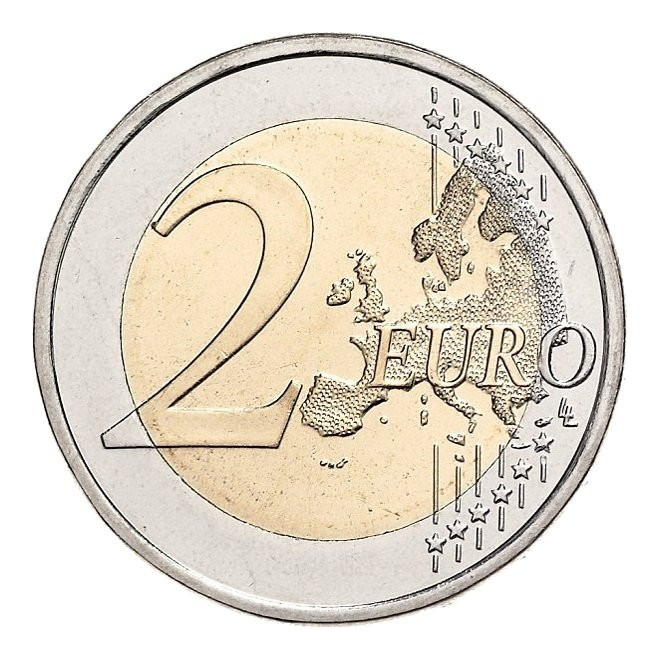 Rewers monety Malta 2 euro 2017 Świątynie Ħaġar Qim