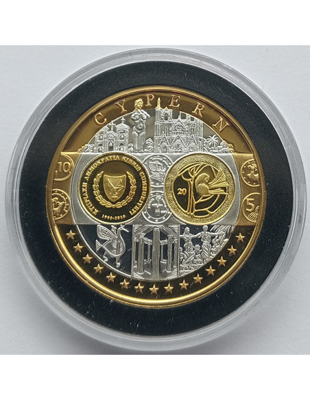 Moneta Malta 2 euro 2022 35 lat programu Erasmus