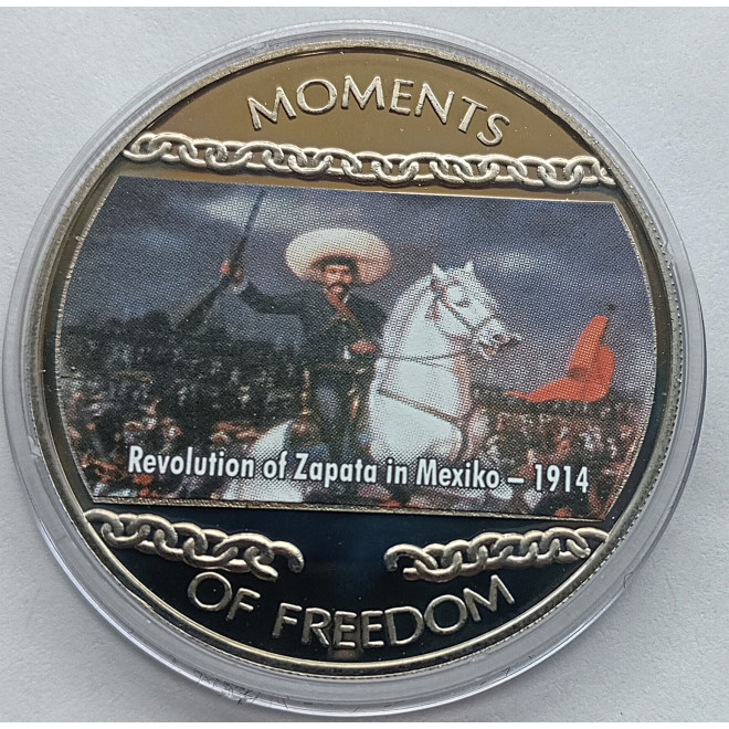 Moneta Liberia 10 Dolarów 2004 Mapa genetyczna