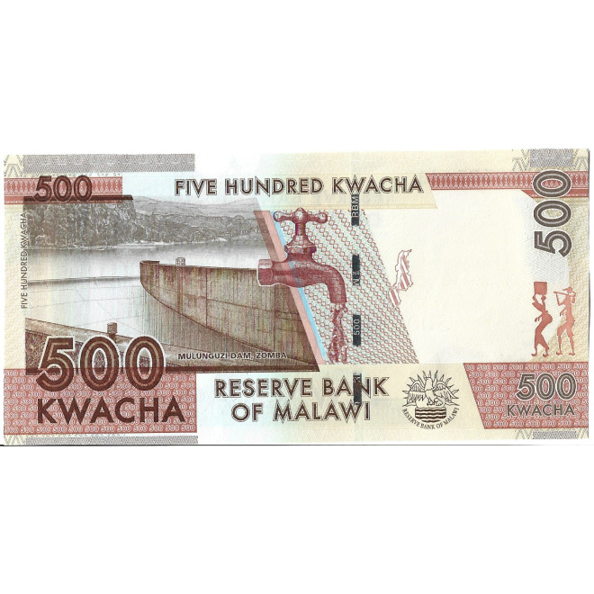 Banknot Malawi 100 Kwacha 2020 - UNC