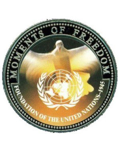 Moneta Liberia 10 Dolarów 2001 Równouprawnienie kobiet