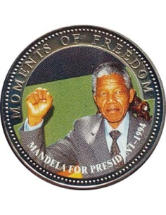 Moneta Liberia 10 Dolarów 2001 Równouprawnienie kobiet