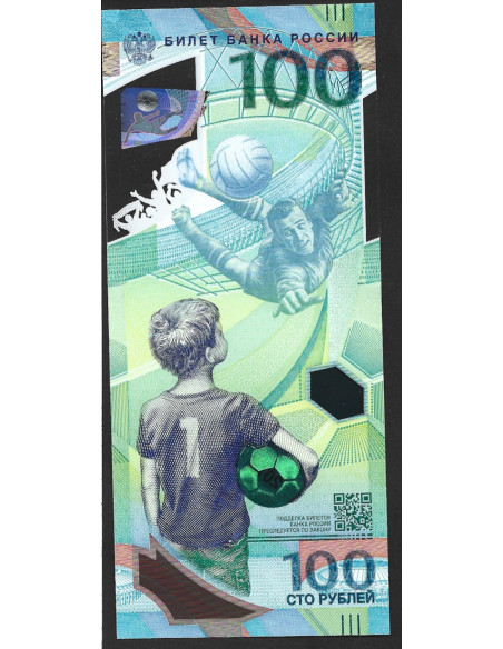Banknot Rosja 100 Rubli 2018 - UNC