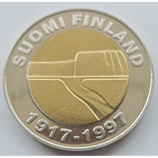 Moneta Finlandia 10 Marek 1993