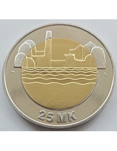 Moneta Finlandia 10 Marek 1993 2