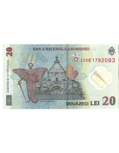 Banknot Rumunia 1 Lei 2005 - UNC 2